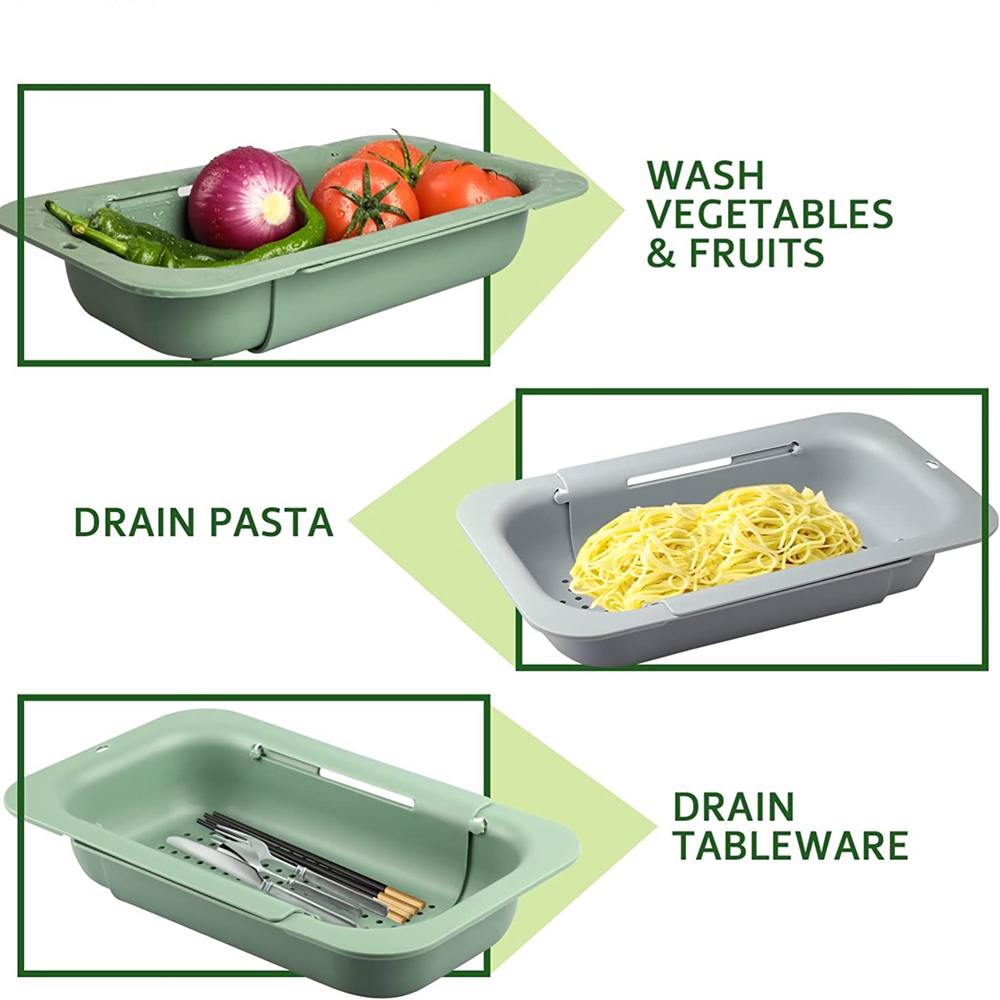Colander Over the Sink Straine - Kitchen Gadgets Dropshipping review and price