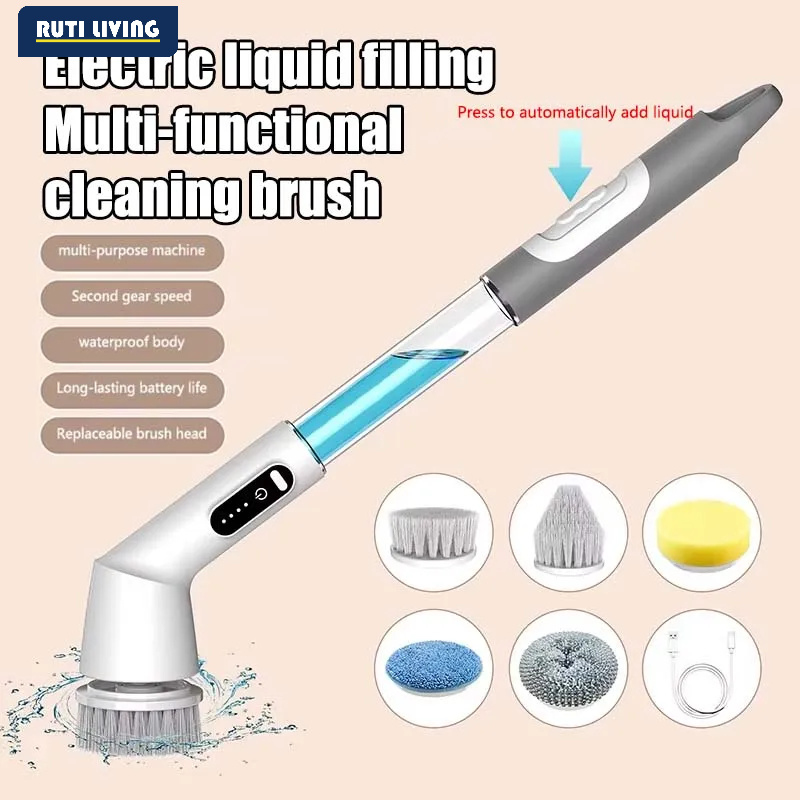 Wireless Electric Cleaning Bru - Kitchen Gadgets Electric review and price