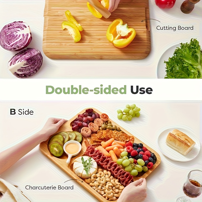 Bamboo Cutting Board with Lid  - Bamboo Cutting Board review and price