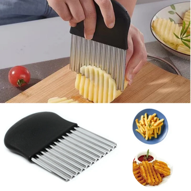Stainless Steel Potato Chip Sl - Kitchen Gadgets Dropshipping review and price