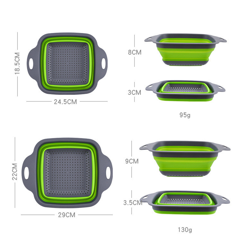 LMETJMA Square Collapsible Col - Kitchen Gadgets Dropshipping review and price