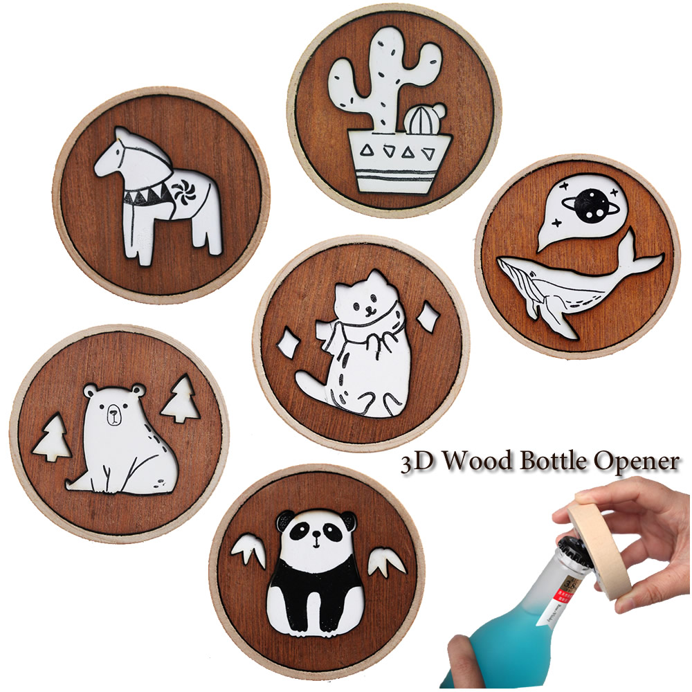Creative Cartoon Wood Beer Bot - Kitchen Gadgets Dropshipping review and price