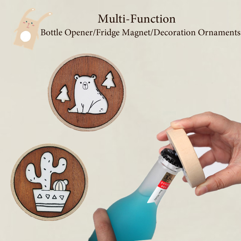 Creative Cartoon Wood Beer Bot - Kitchen Gadgets Dropshipping review and price
