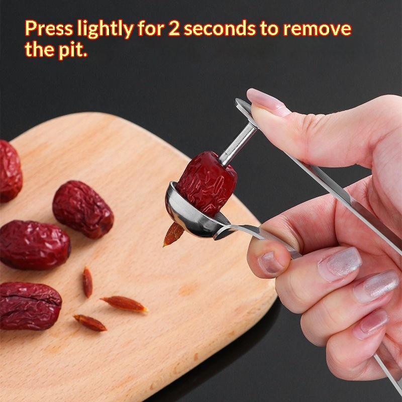 Stainless Steel Red Date Pitte - Kitchen Gadgets And Tools review and price