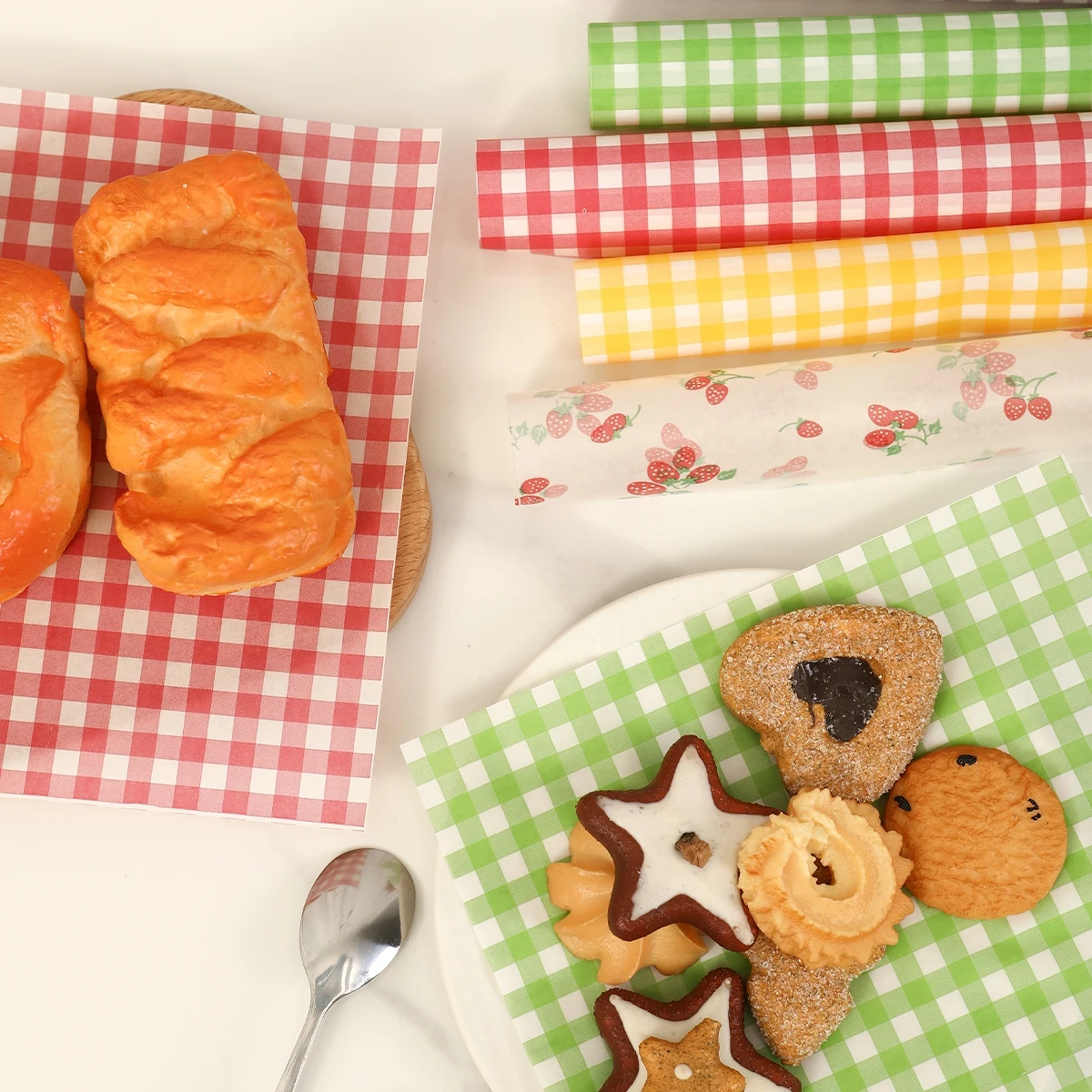 50Pcs Oilproof Wrapping Paper  - Kitchen Gadgets Gift review and price