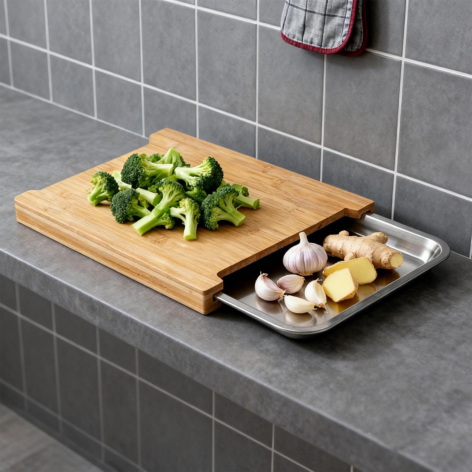 Wooden Cutting Board Non-Slip  - Bamboo Cutting Board review and price