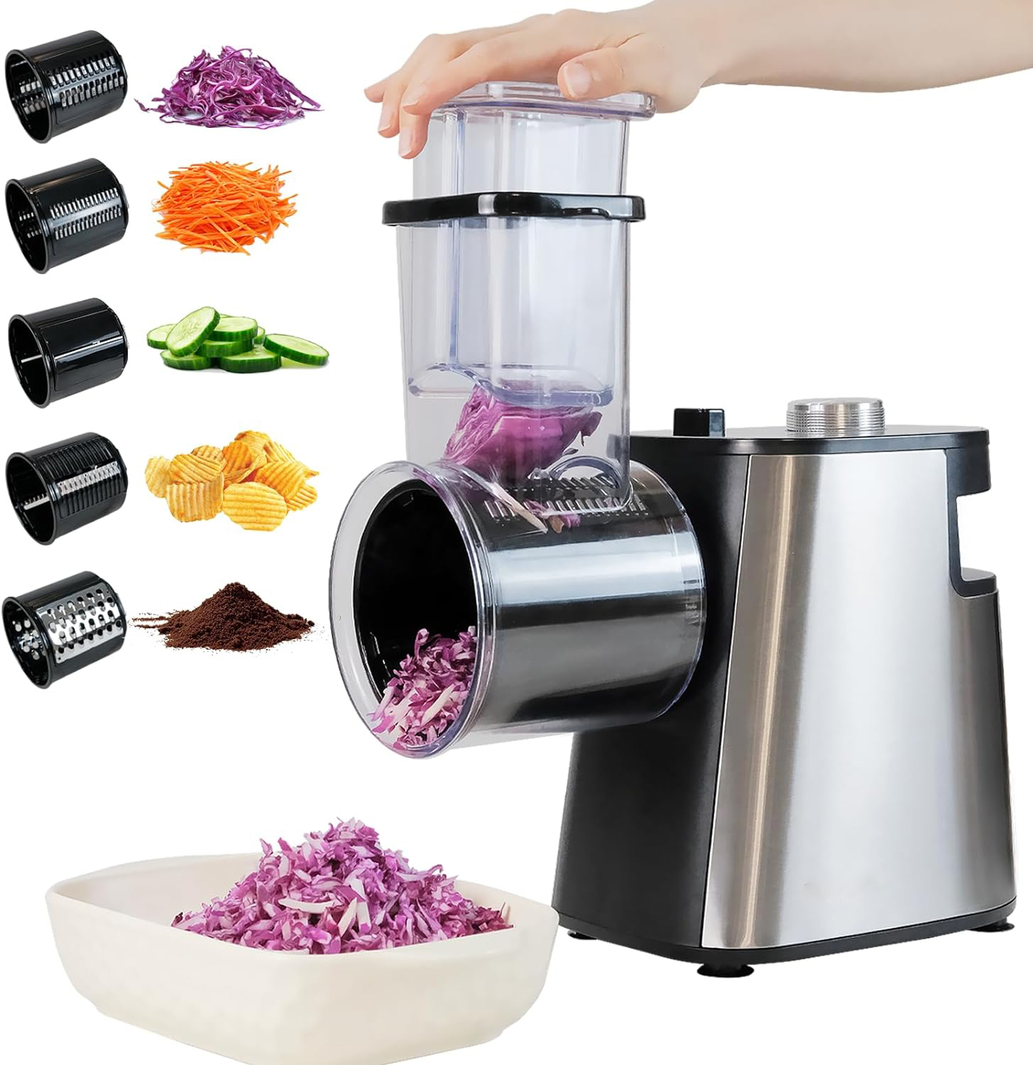 Food Slicer Cheese Grater Kitc - Kitchen Gadgets Electric review and price