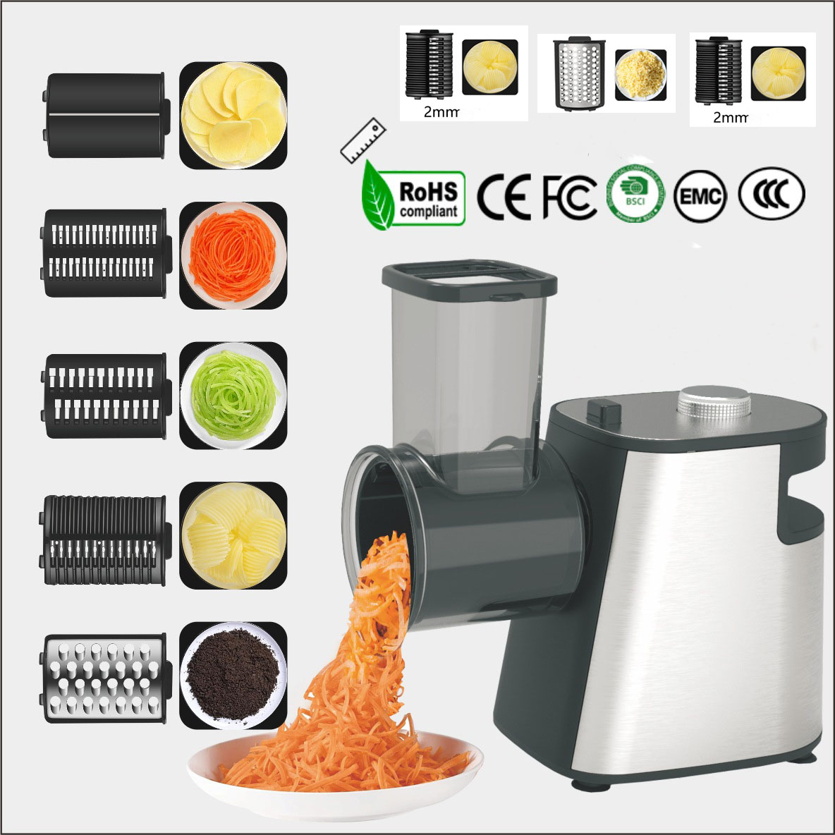 Food Slicer Cheese Grater Kitc - Kitchen Gadgets Electric review and price