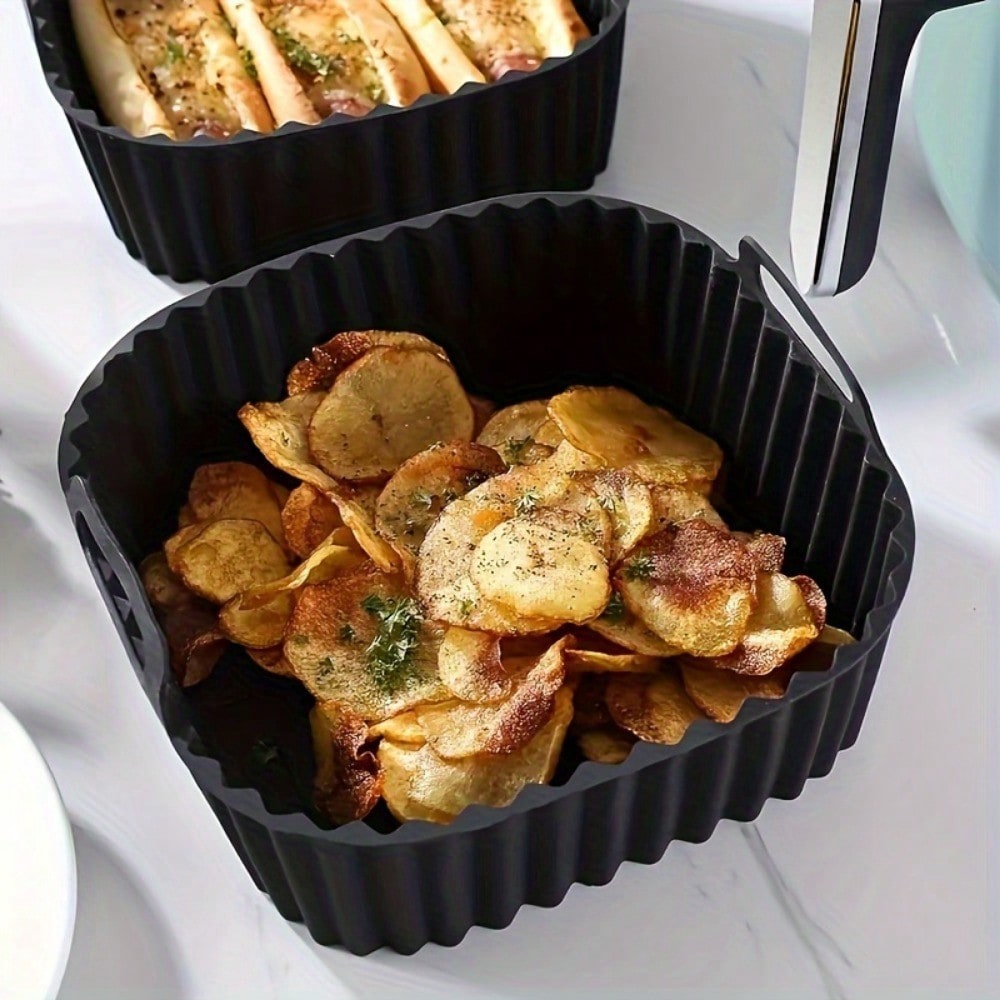 1pc Reusable Silicone Air Frye - Air Fryer Accessories review and price
