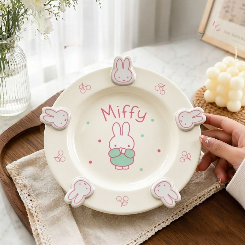 Anime Miffy Dinner Plate Ceram - Kitchen Gadgets Gift review and price