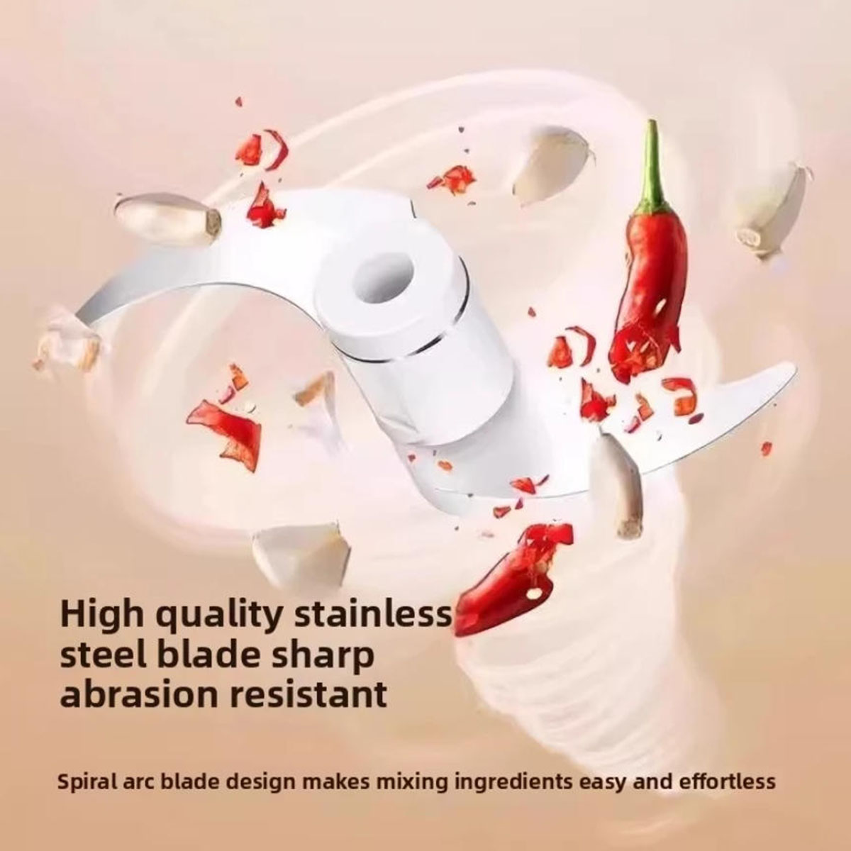 1PC Electric Garlic Chopper Mi - Kitchen Gadgets Gift review and price