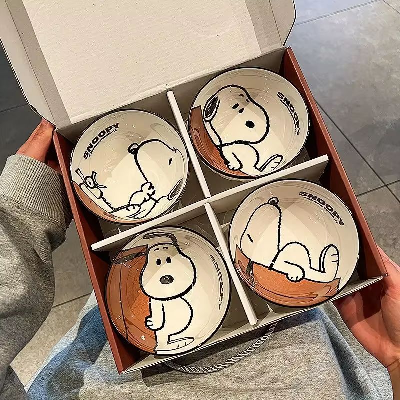 New Cute Snoopy Tableware Cera - Kitchen Gadgets Gift review and price
