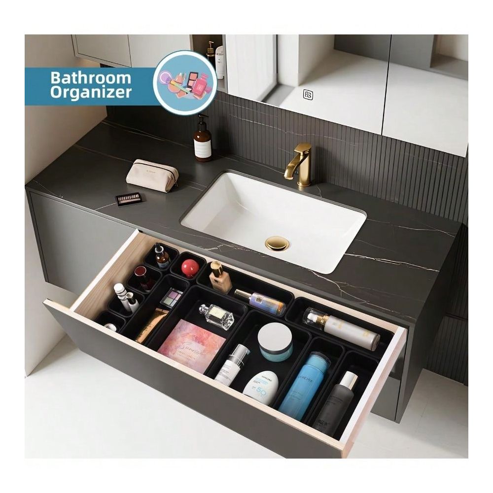 25 PCS Black Drawer Organizer  - Kitchen Gadgets For Small Kitchens review and price
