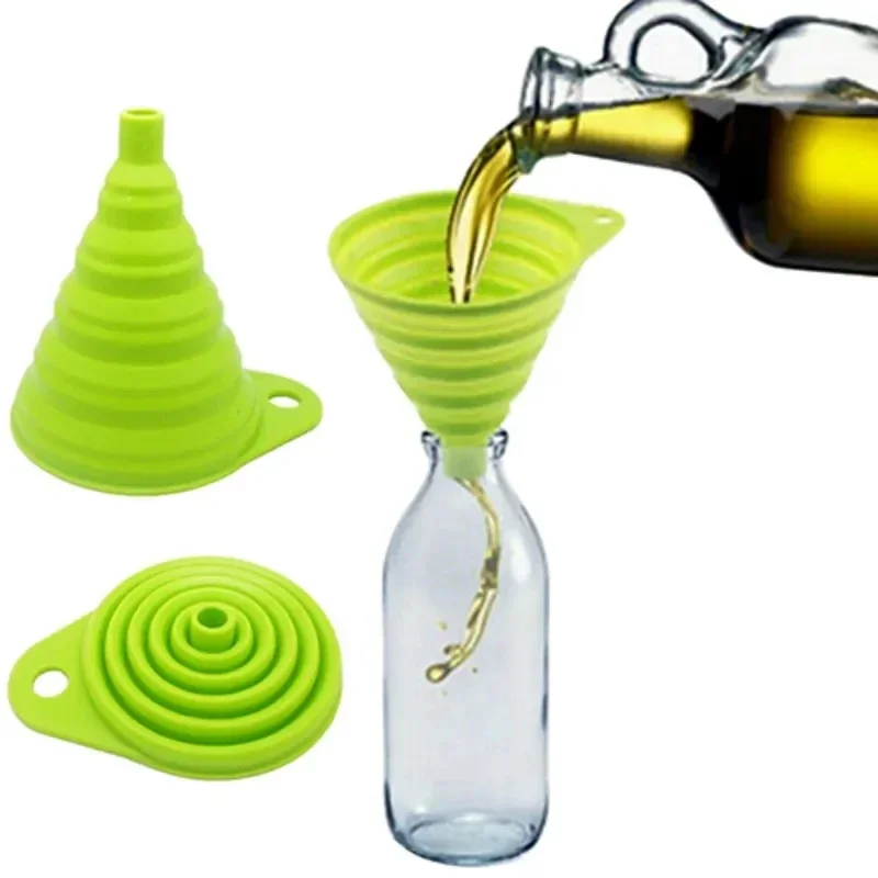 1/4PCS Silicone Collapsible Fu - Kitchen Gadgets For Small Kitchens review and price