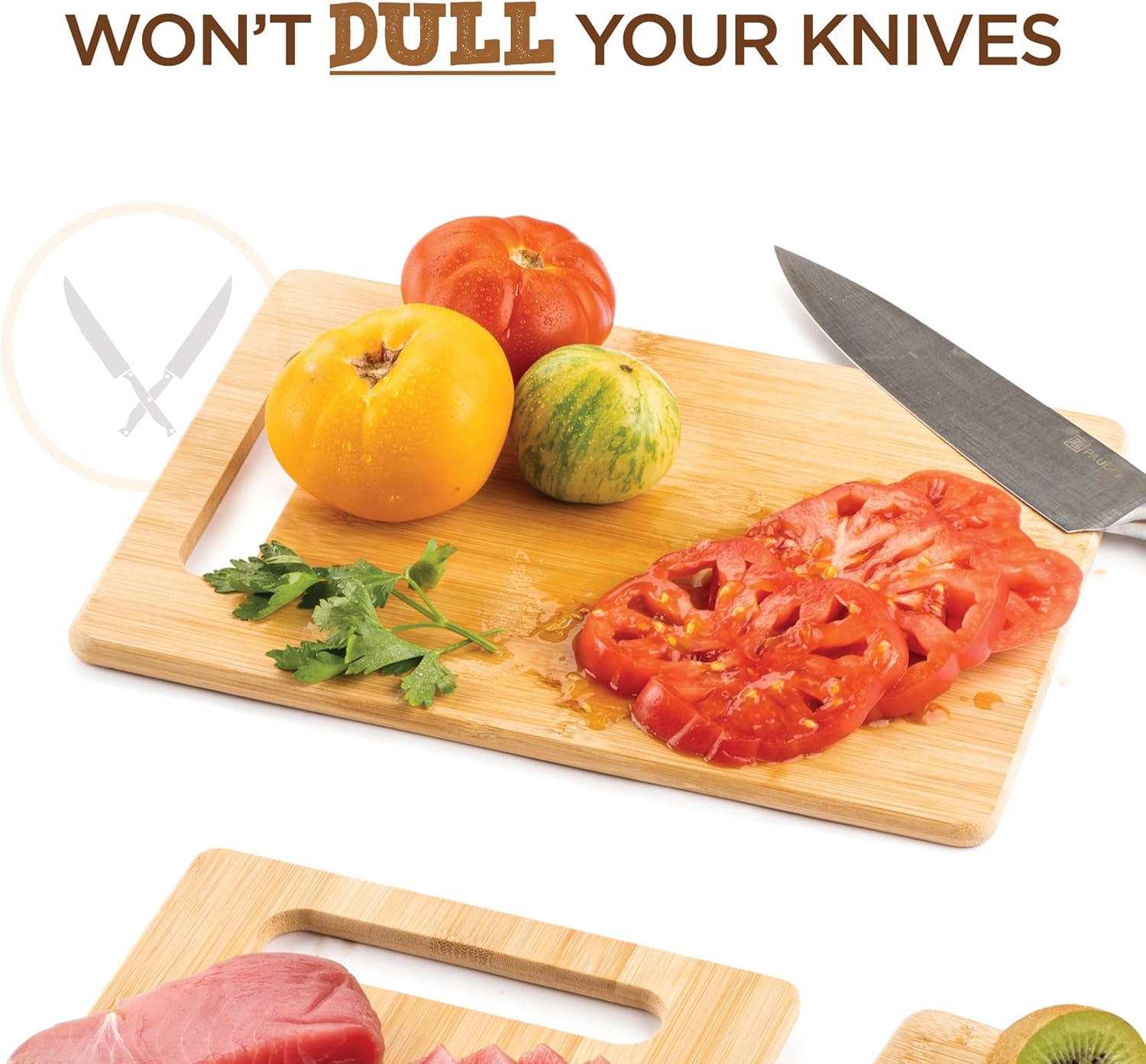 Bamboo Cutting Board 12.5x9 in - Bamboo Cutting Board review and price