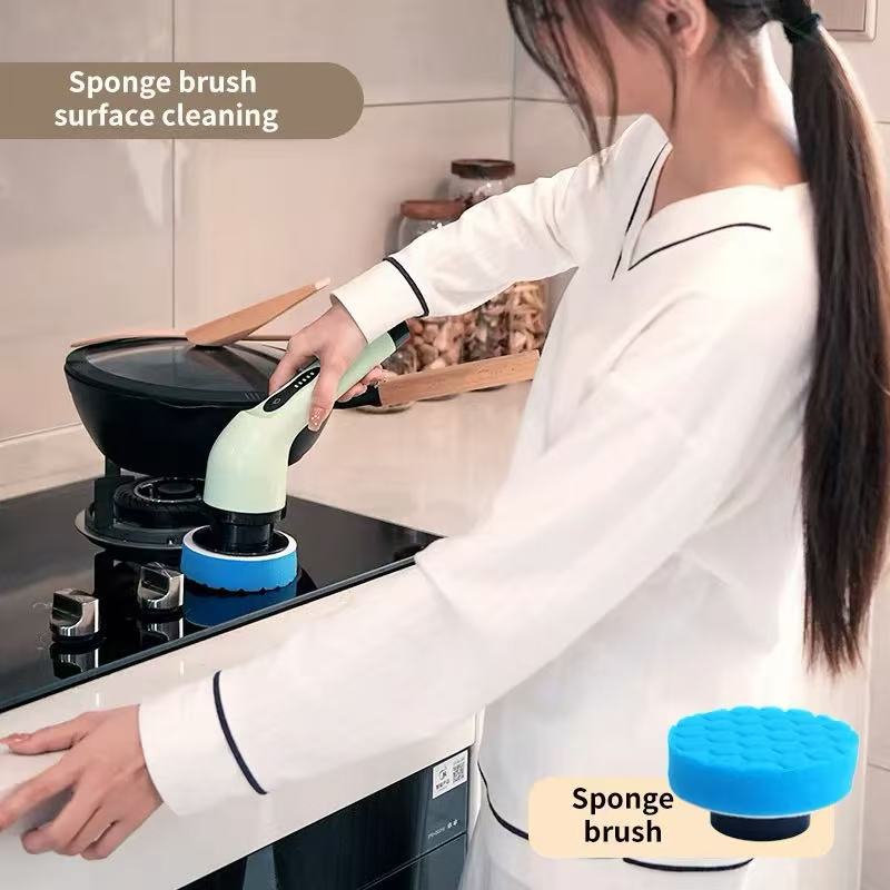 9-in-1 Electric Cleaning Brush - Kitchen Gadgets Electric review and price