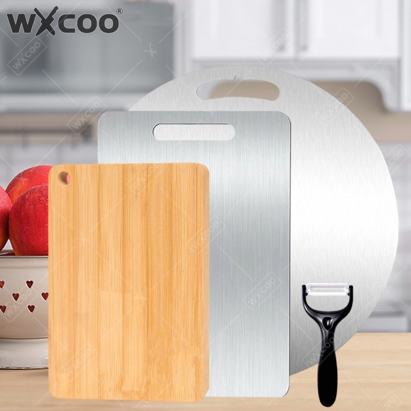 WXCOO Double-sided Cutting Boa - Bamboo Cutting Board review and price