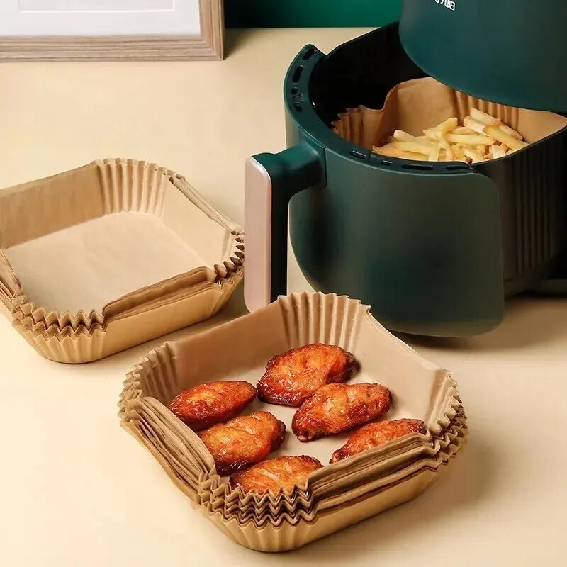 50Pcs Air Fryer Disposable Pap - Air Fryer Accessories review and price