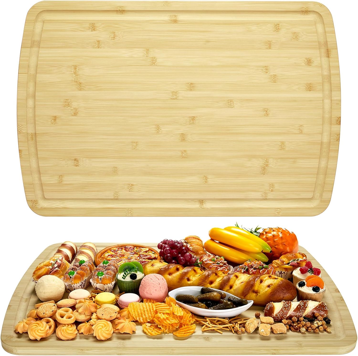 Bamboo Cutting Boards for Kitc - Bamboo Cutting Board review and price