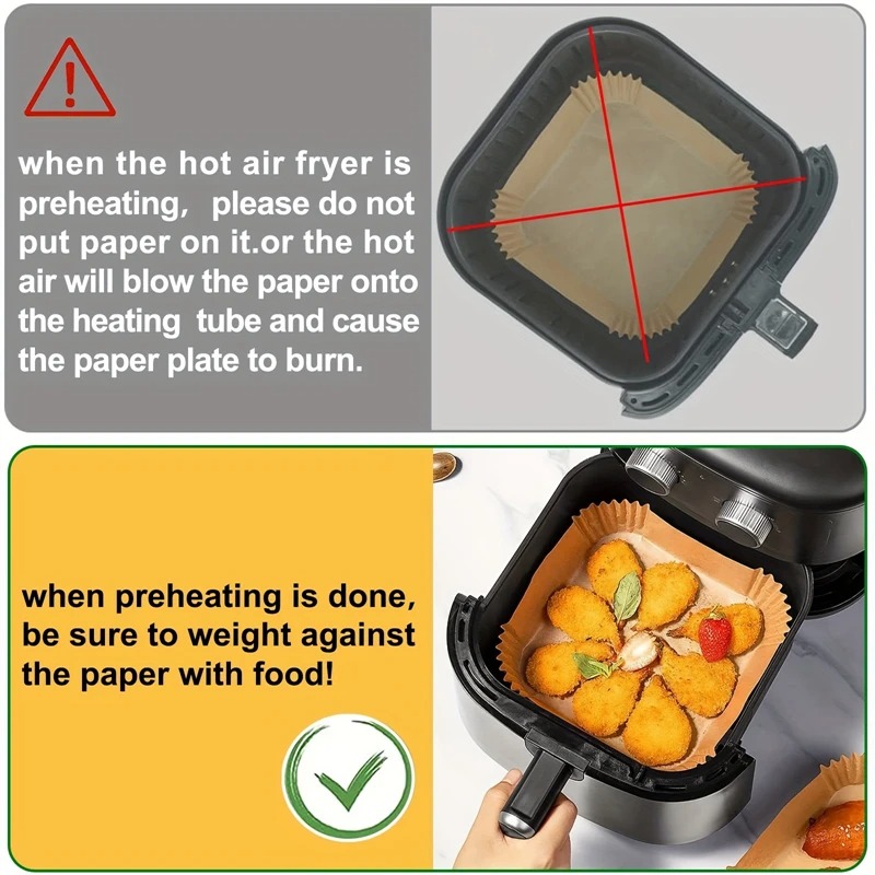 Air Fryer Paper Liners Disposa - Air Fryer Accessories review and price