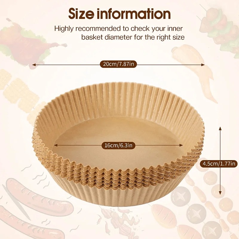 Air Fryer Paper Liners Disposa - Air Fryer Accessories review and price