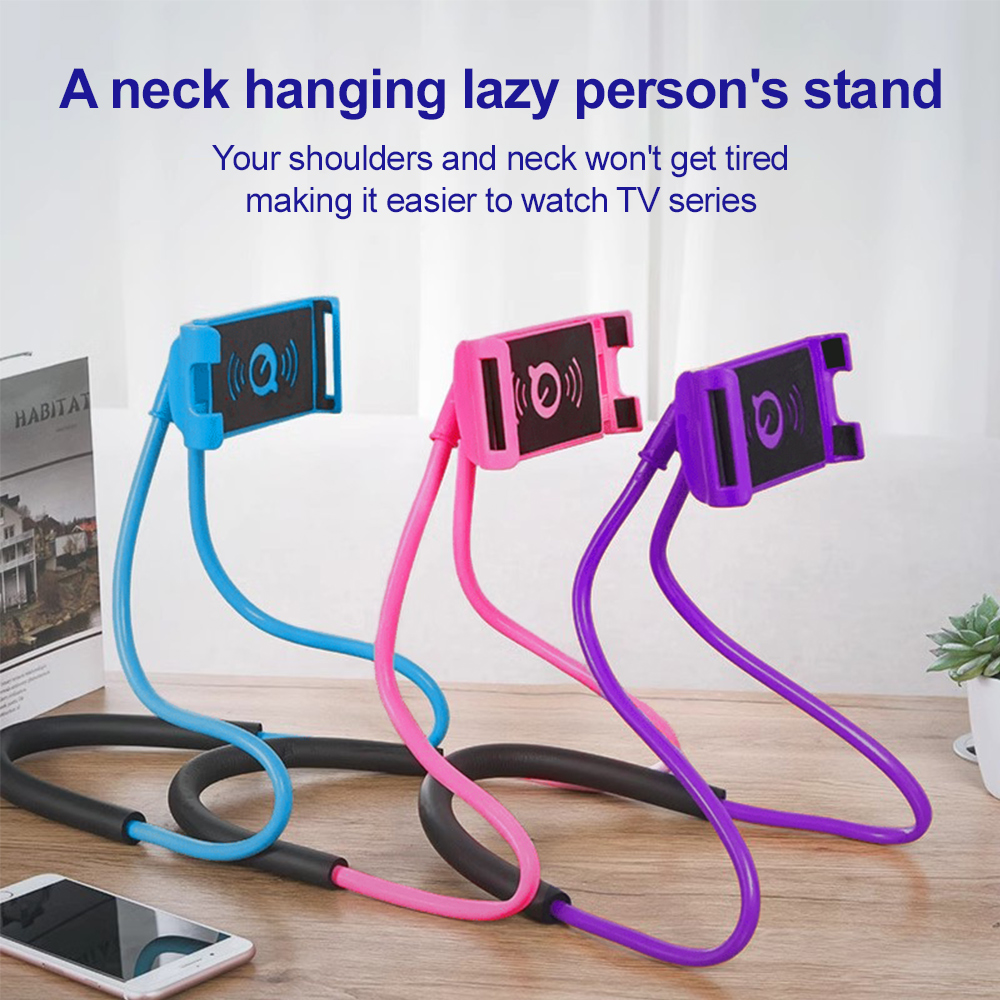 Neck Hanging Lazy Phone Stand  - Kitchen Gadgets Online review and price
