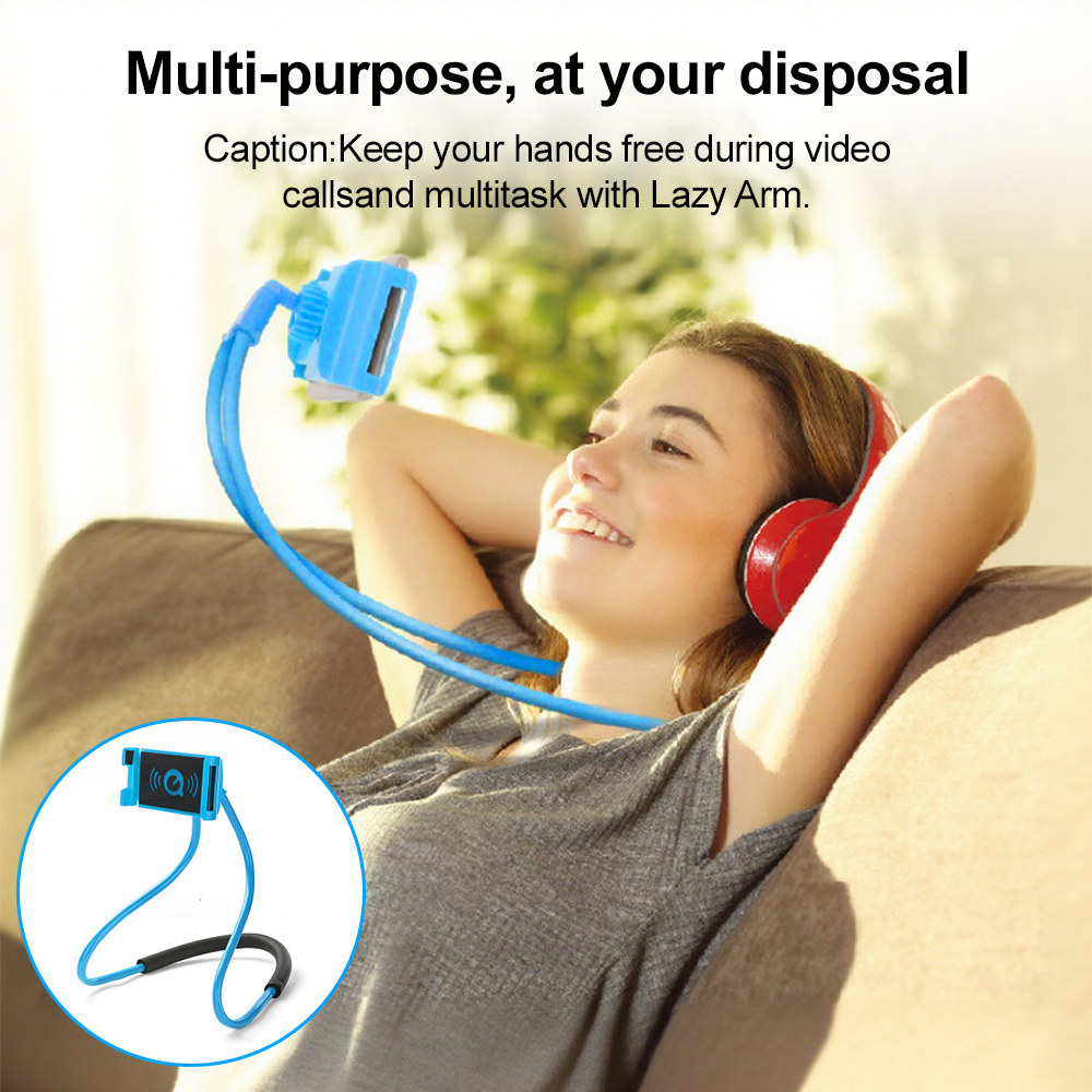 Neck Hanging Lazy Phone Stand  - Kitchen Gadgets Online review and price