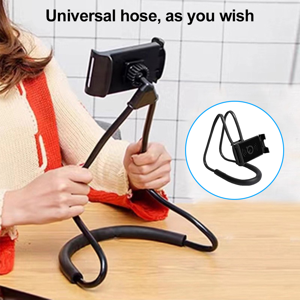 Neck Hanging Lazy Phone Stand  - Kitchen Gadgets Online review and price