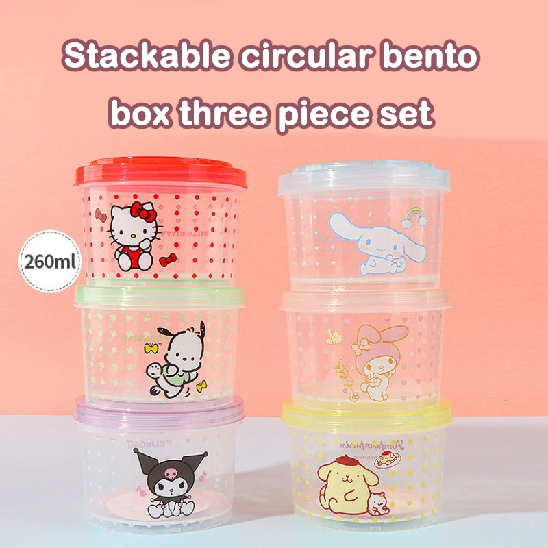 Kitty Bento Box Set 3 Pieces C - Kitchen Gadgets Gift review and price